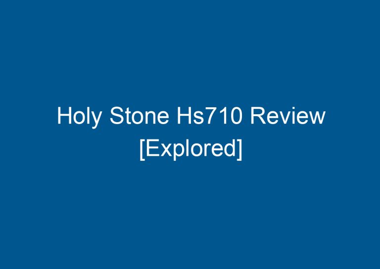 Holy Stone Hs710 Review [Explored] 3