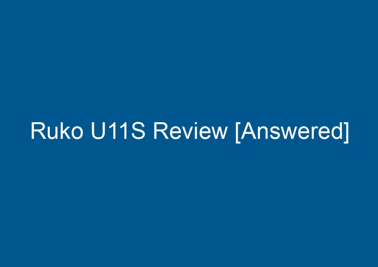 Ruko U11S Review [Answered] 9