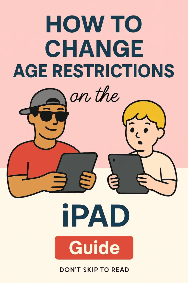 How to Change Age Restrictions on iPad