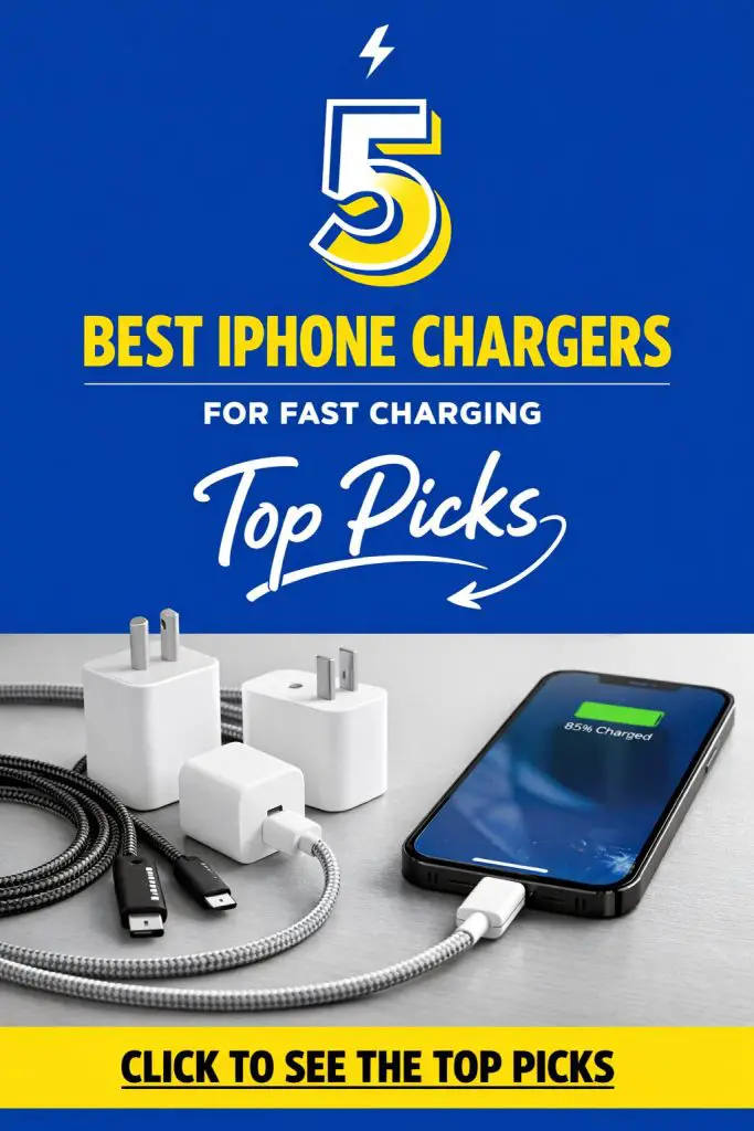 5 Best Iphone Chargers For Fast Charging (T