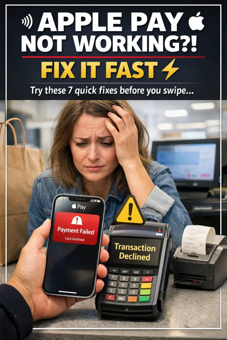 Apple Pay Not Working Fix It Fast