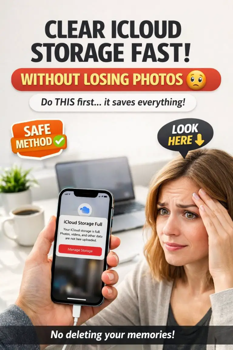 How To Clear Icloud Storage Without Losing Photos iPhone Storage Fix