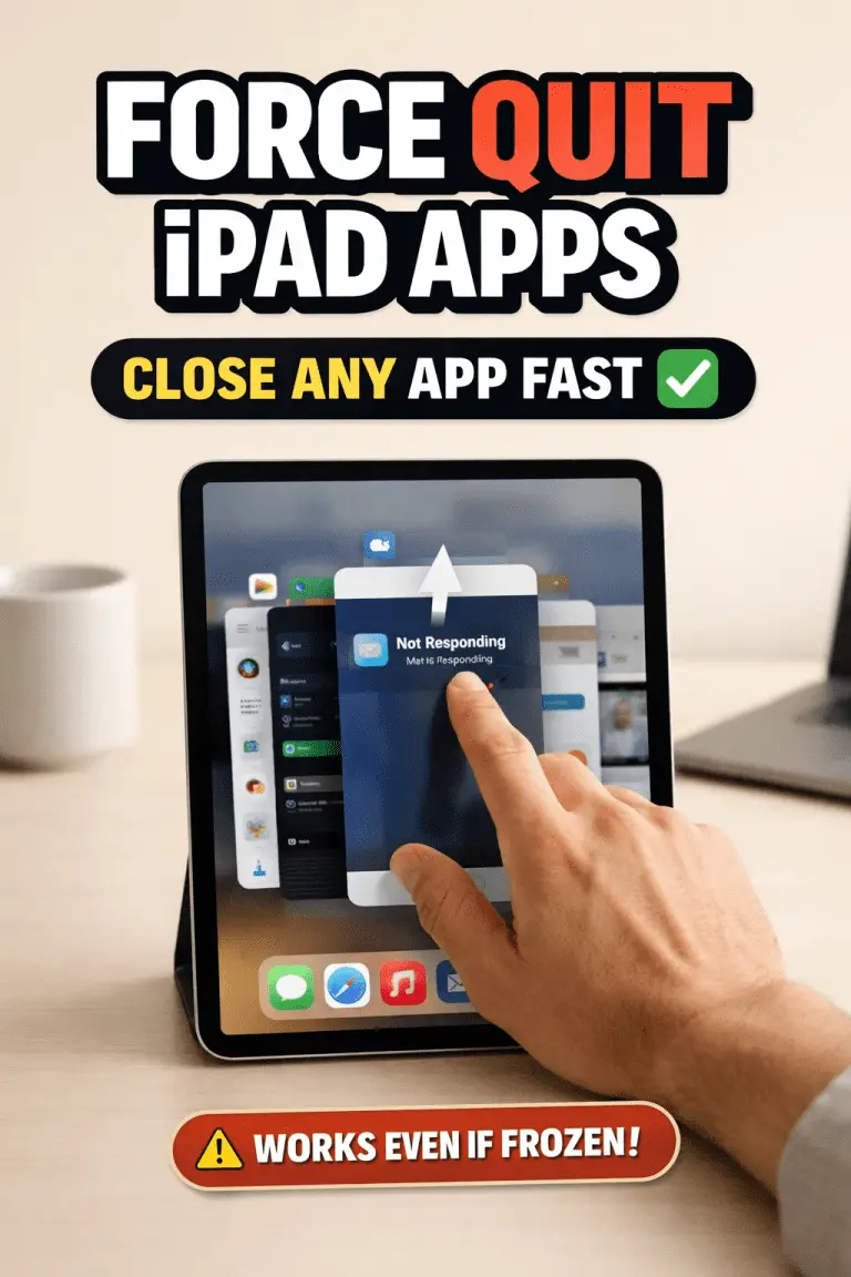 How To Force-Quit Or Close An iPad App