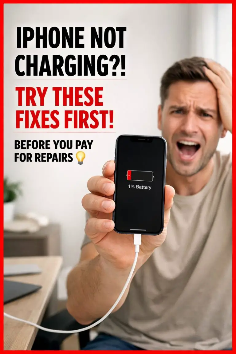 iPhone Not Charging When Plugged In