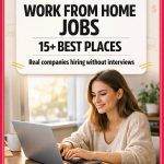 15+ Best Places To Find No-Interview Work From Home Jobs (SHOCKING Easy Hires)