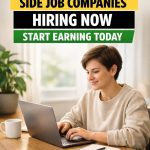 Best Companies For Work-From-Home Side Jobs Hiring Now