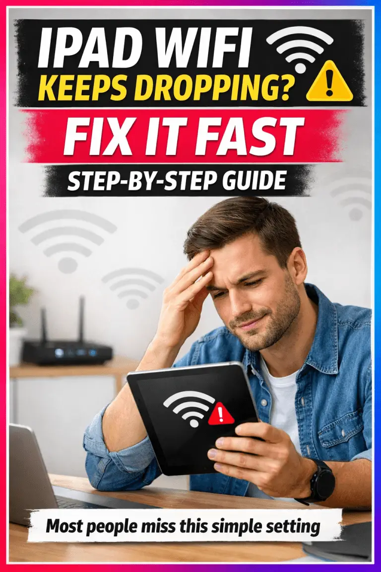 Ipad Keeps Dropping Wi-Fi – Step-By-Step Fix Easy Home Solutions