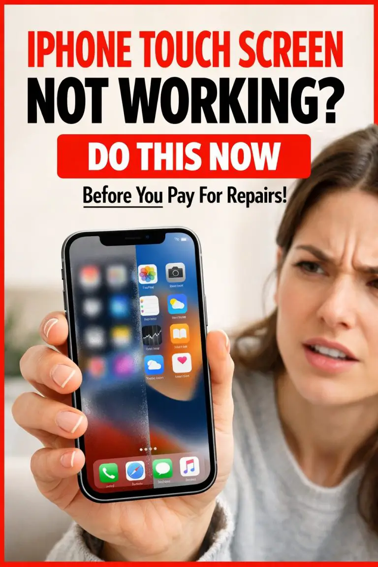 Iphone Touch Screen Not Working After Update? Do This Now