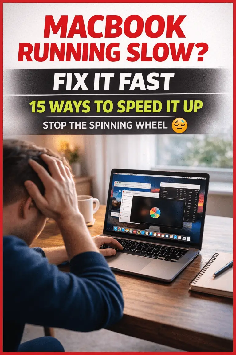 Macbook Running Slow Fix It Fast After Update