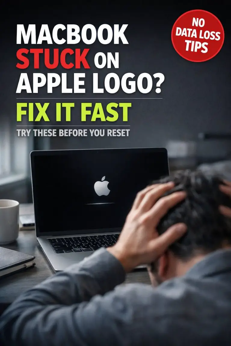 Macbook Stuck On Apple Logo After Update Fix Fast