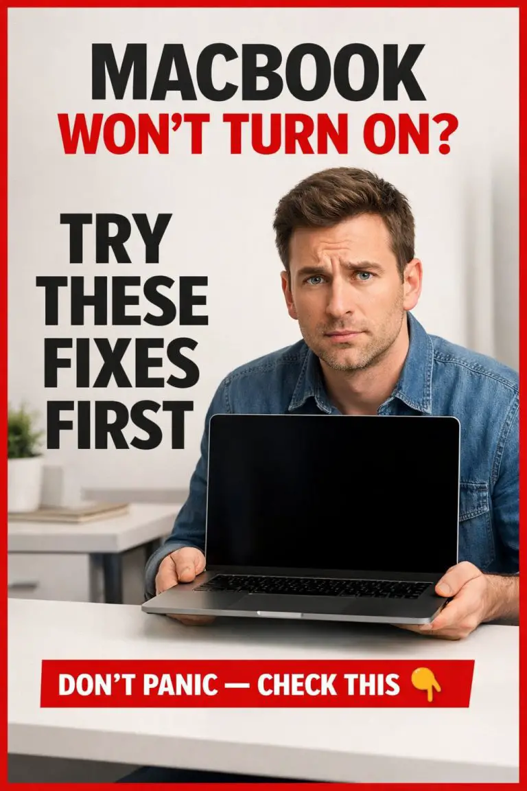 Macbook Won’t Turn On After Update Fix It Fast