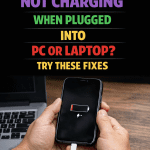 iPhone Not Charging When Plugged Into PC — What To Check First