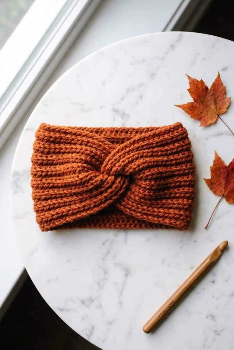 Crochet Headband Pattern for Beginners Step-by-Step