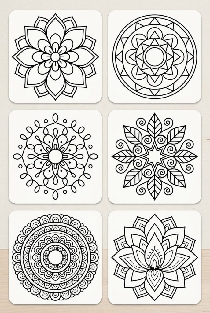 Mandala Coloring Pages