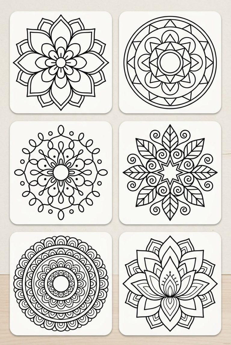 Mandala Coloring Pages