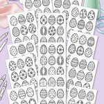 Easter Egg Coloring Pages Free Printable