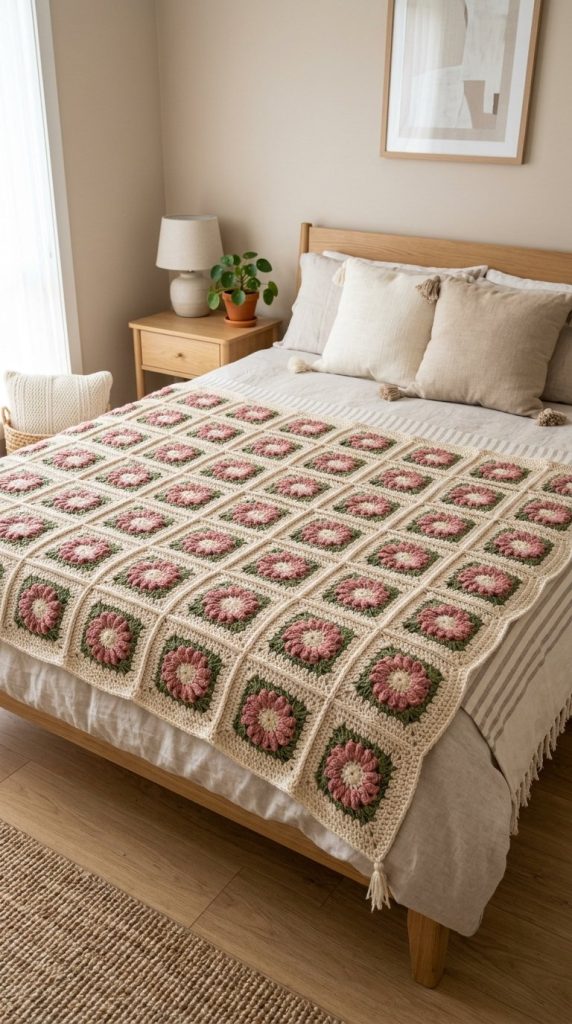 Beginner-Friendly Granny Square Crochet Blanket Pattern You’ll Love