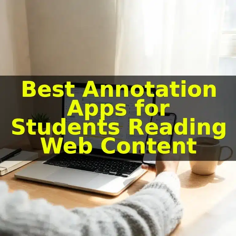 Best Annotation Apps for Students Reading Web Content
