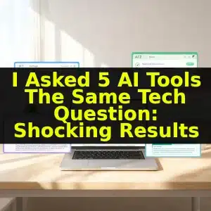 I Asked 5 AI Tools The Same Tech Question: Shocking Results