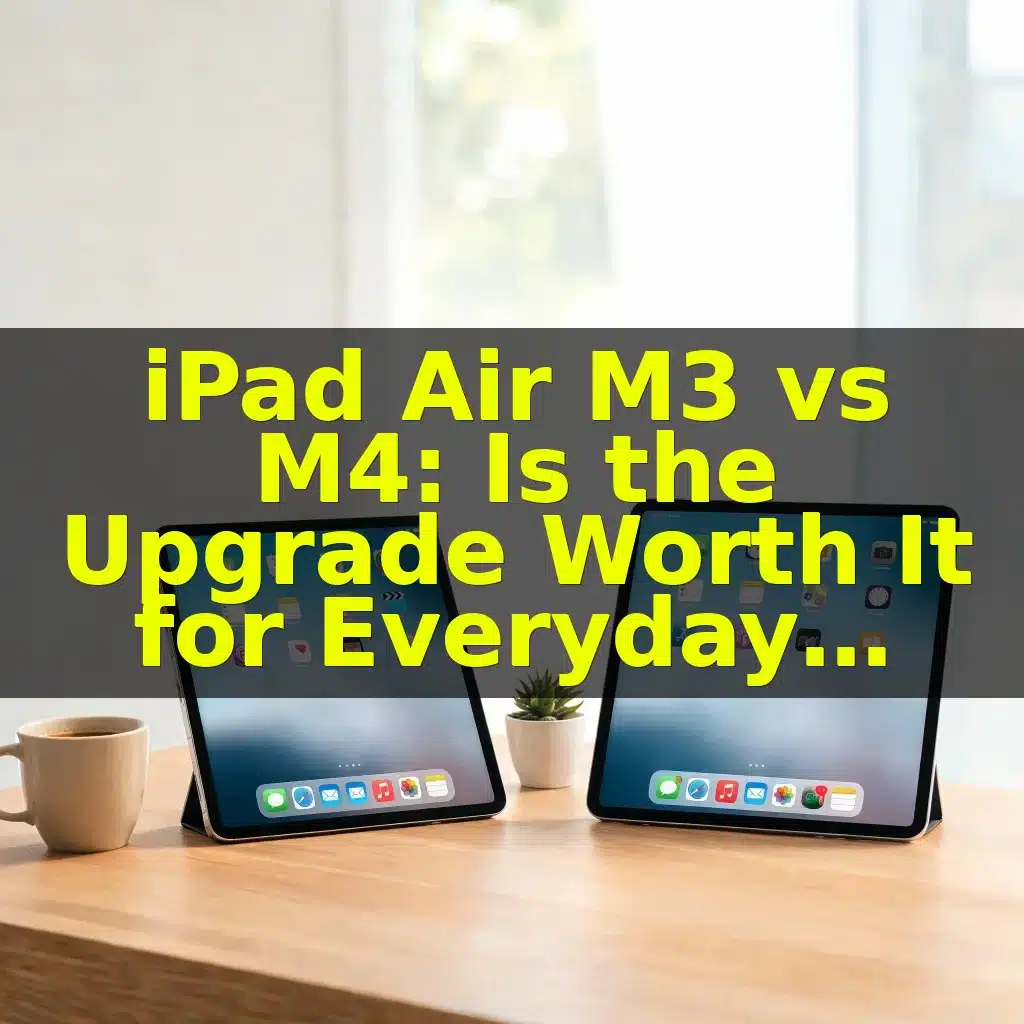 iPad Air M3 vs M4: Is the Upgrade Worth It for Everyday Use?