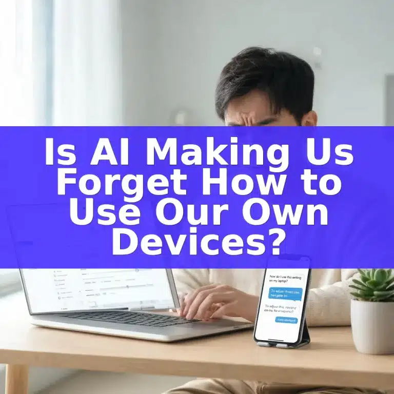 Is AI Making Us Forget How to Use Our Own Devices?